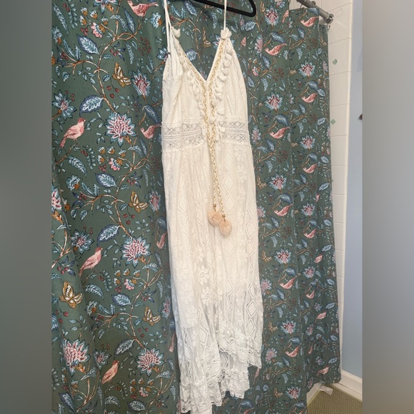 Cupshe White Lace High Low Dress - Picture 4 of 6